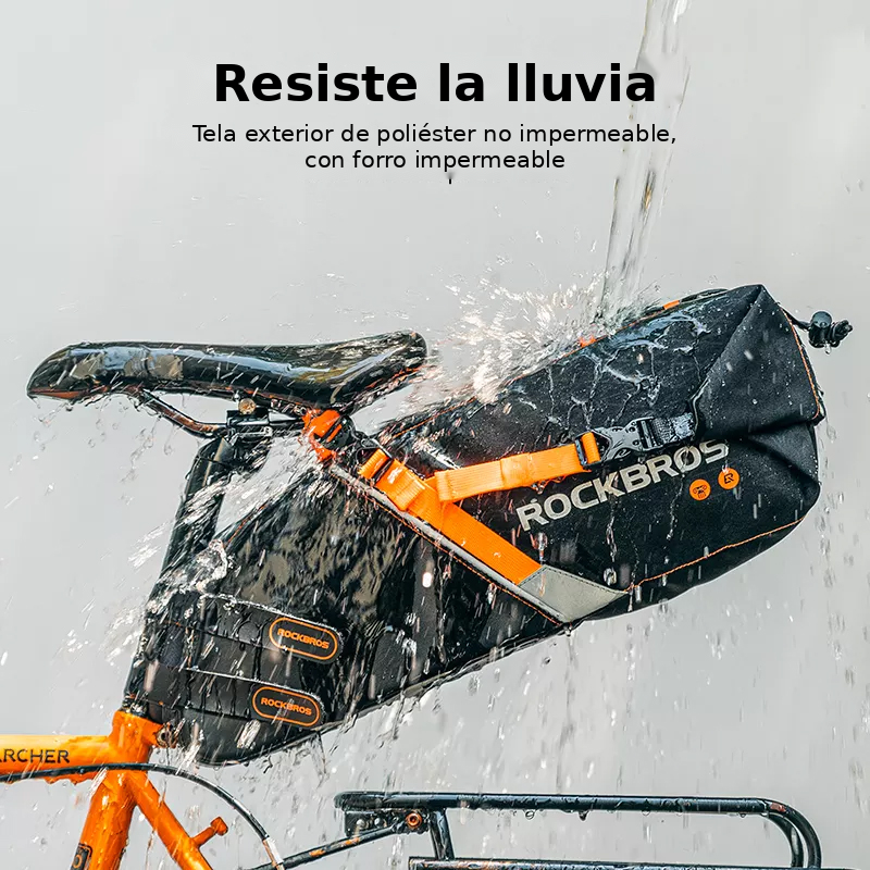 Bolso de Sillín Alforja Bike Packing 10Lts