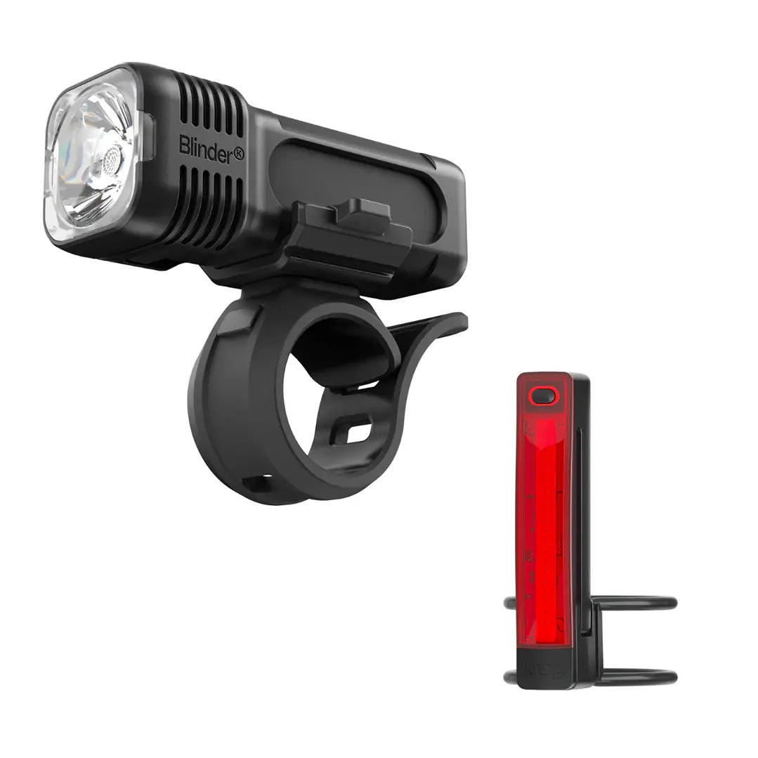 Pack de Luces Blinder Pro 400 lm + Plus Trasera 20 lm