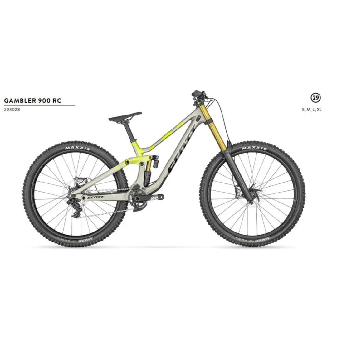 Bicicleta DH Downhill Gambler 900 RC