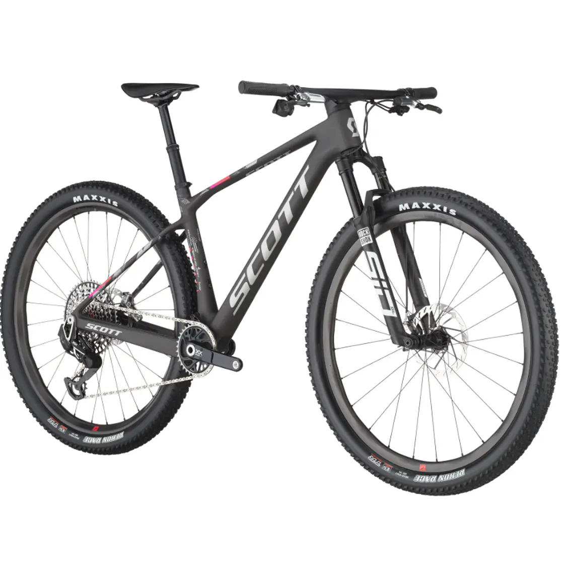 Bicicleta mountain bike Scale RC World Cup Carbon Black