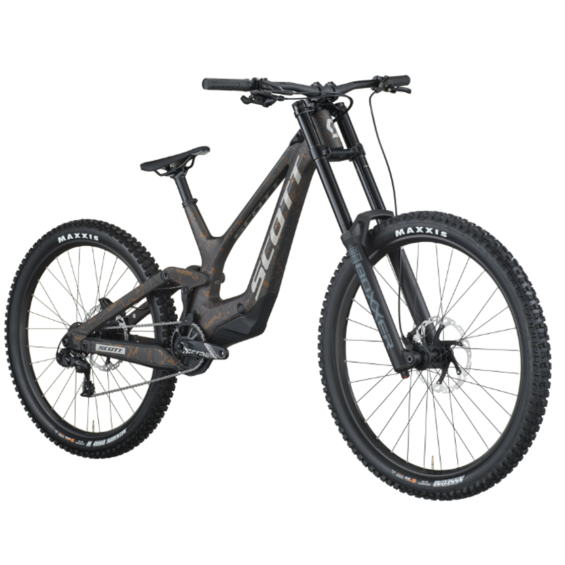 Bicicleta DH Downhill Gambler Carbon Black