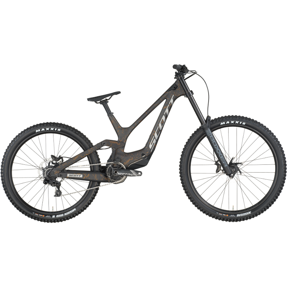 Bicicleta DH Downhill Gambler Carbon Black