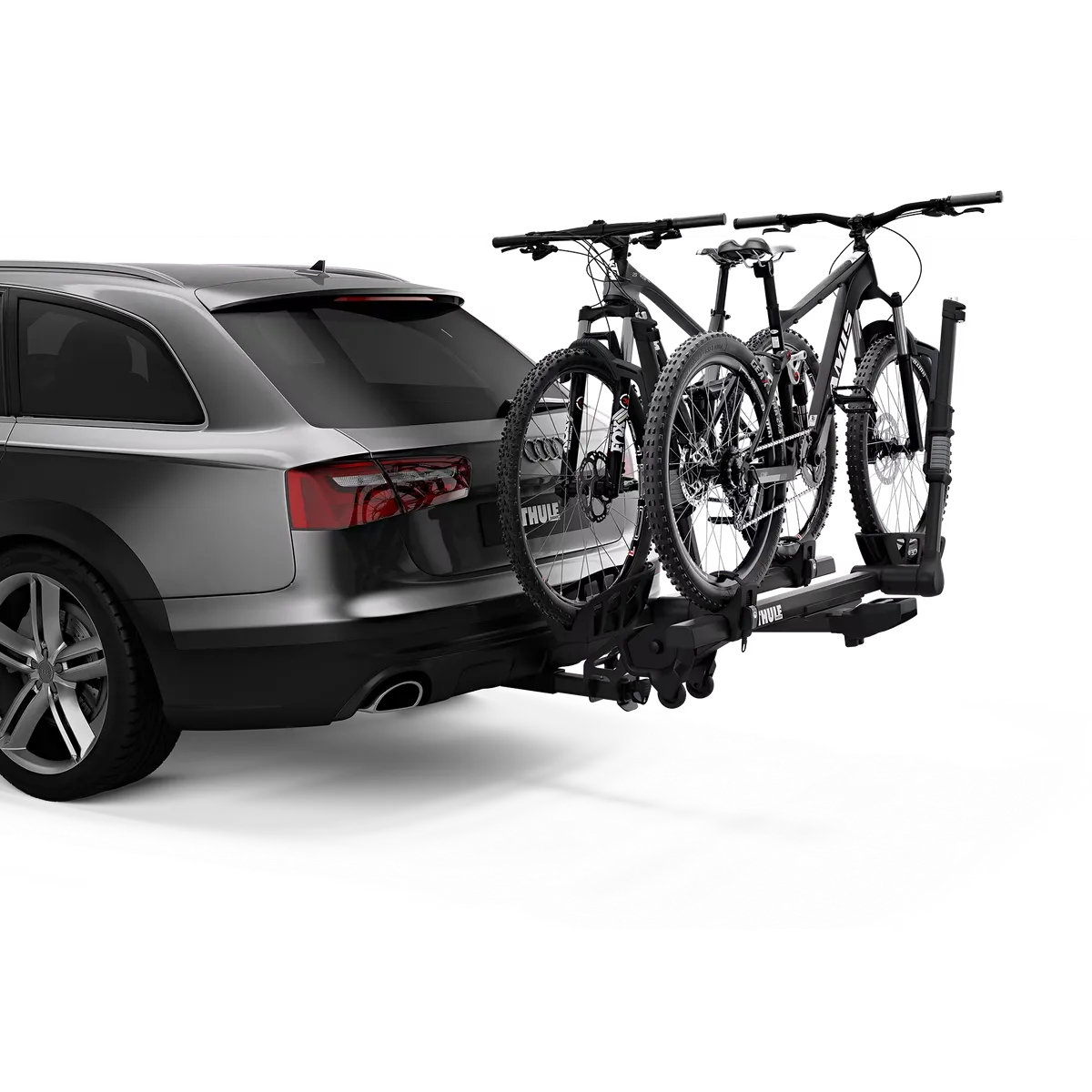 Porta Bicicleta T2 Pro XT Add-On | 2 Bicicletas Black