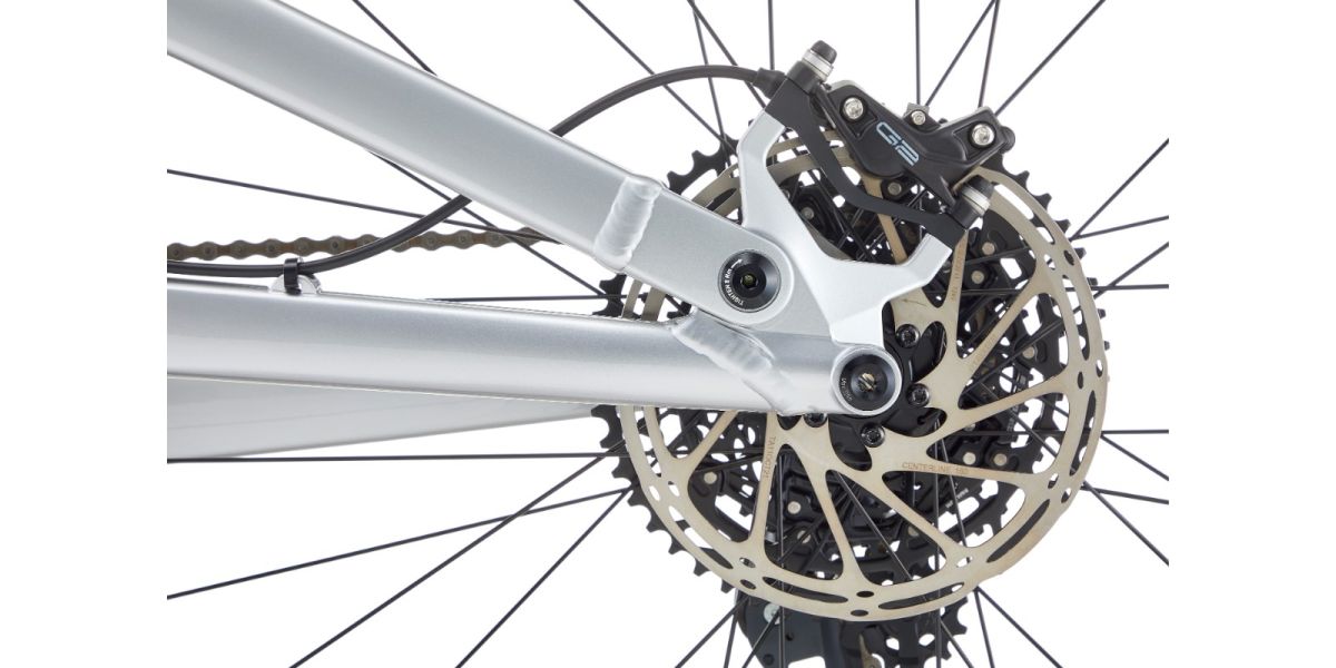 Bicicleta Doble Suspensión Process 153 DL Aro 29 Plata