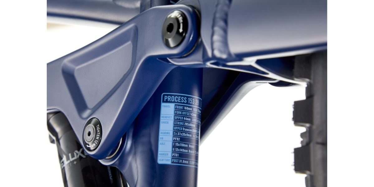 Bicicleta Doble Suspensión Process 153 Aro 29 Azul