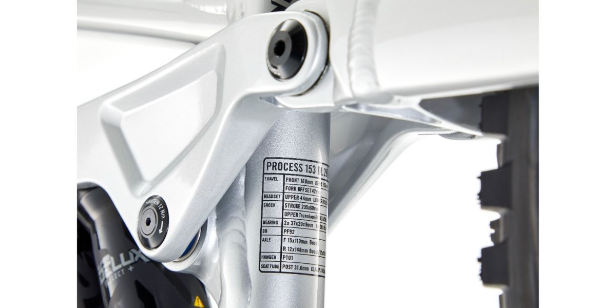 Bicicleta Doble Suspensión Process 153 DL Aro 29 Plata