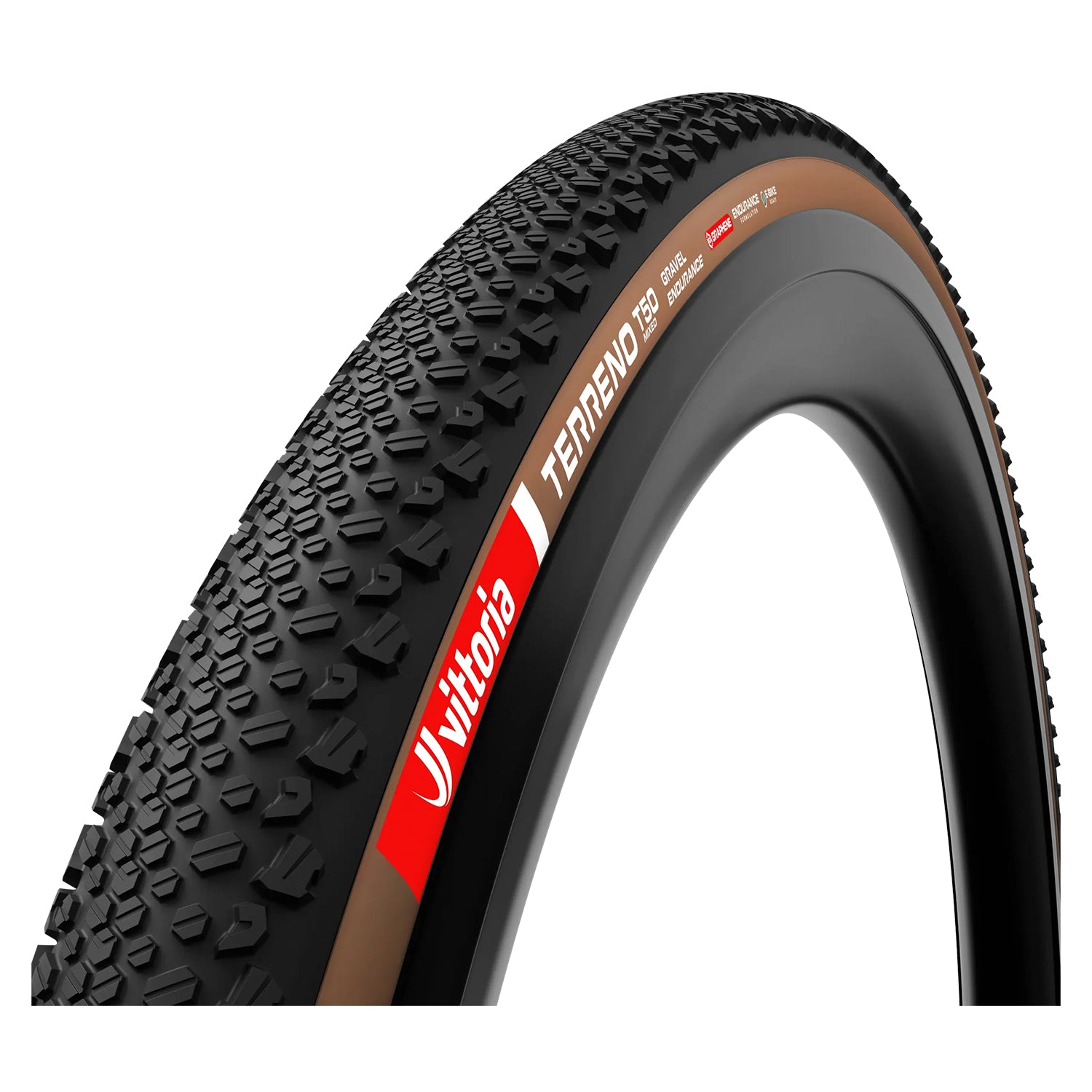 Neumatico Gravel TERRENO T50 MIXED 700X45C TLR BROWN-BLK-BLK G2.0