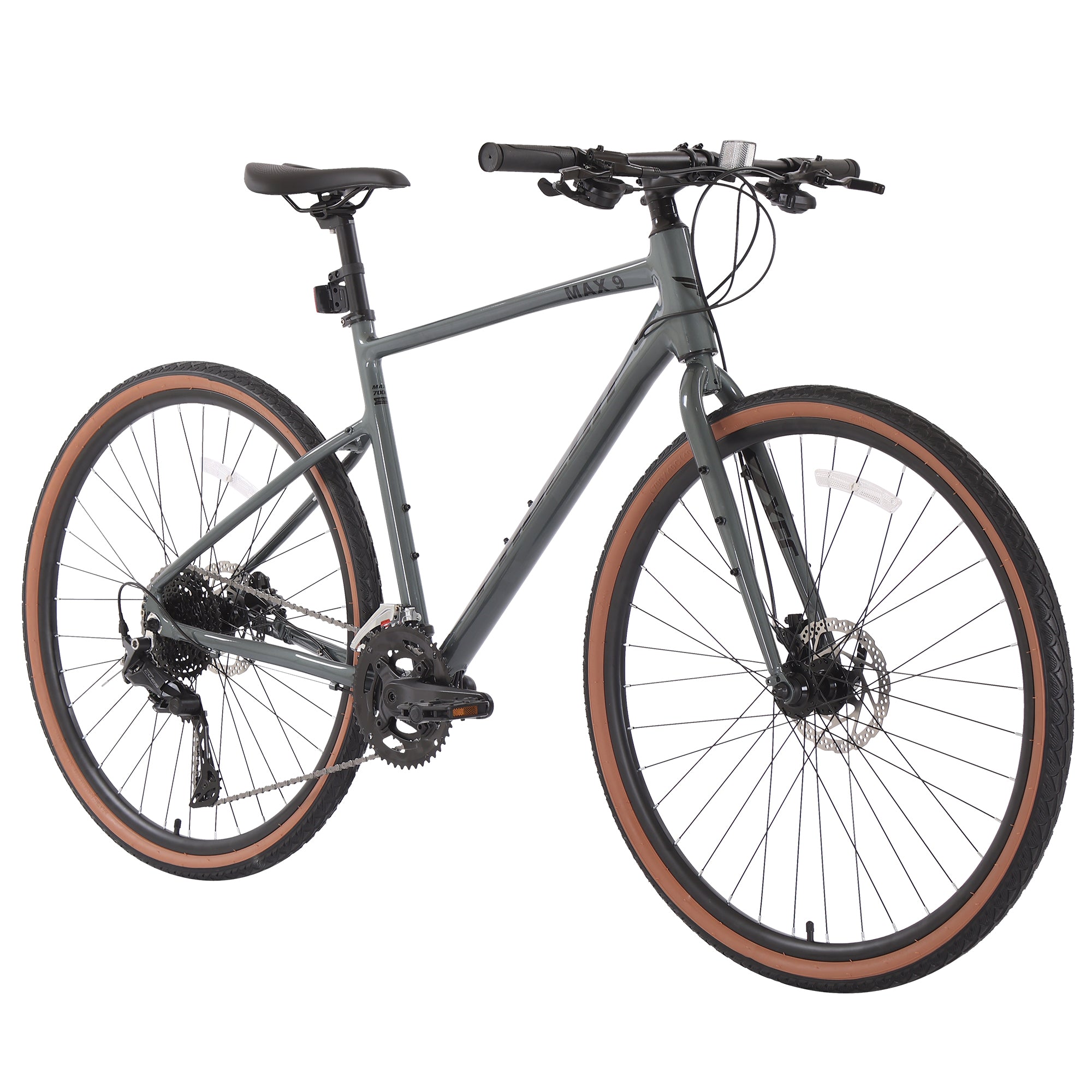 Bicicleta Urbana Híbrida Max 9 Aro 700c