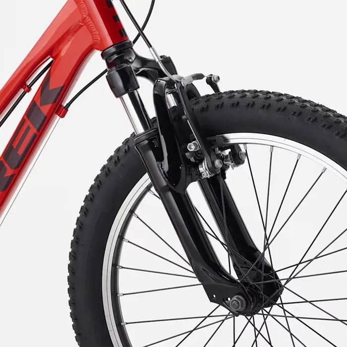 Bicicleta infantil PRECALIBER 20 7 velocidades suspension Roja