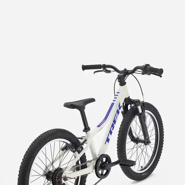 Bicicleta infantil PRECALIBER 20 7 velocidades suspension Blanca