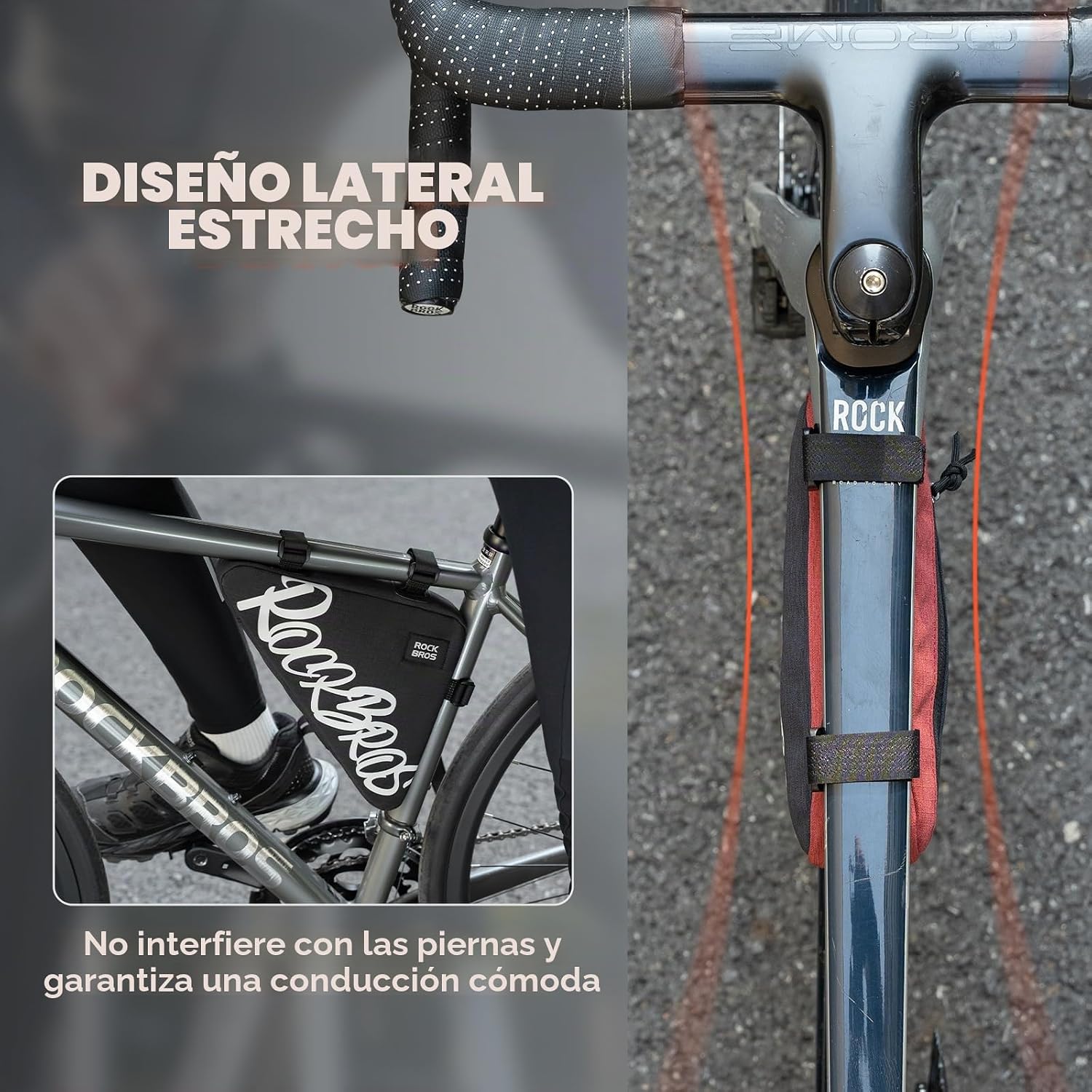 Bolso Bicicleta Triangular Marco/cuadro 1.4Lts