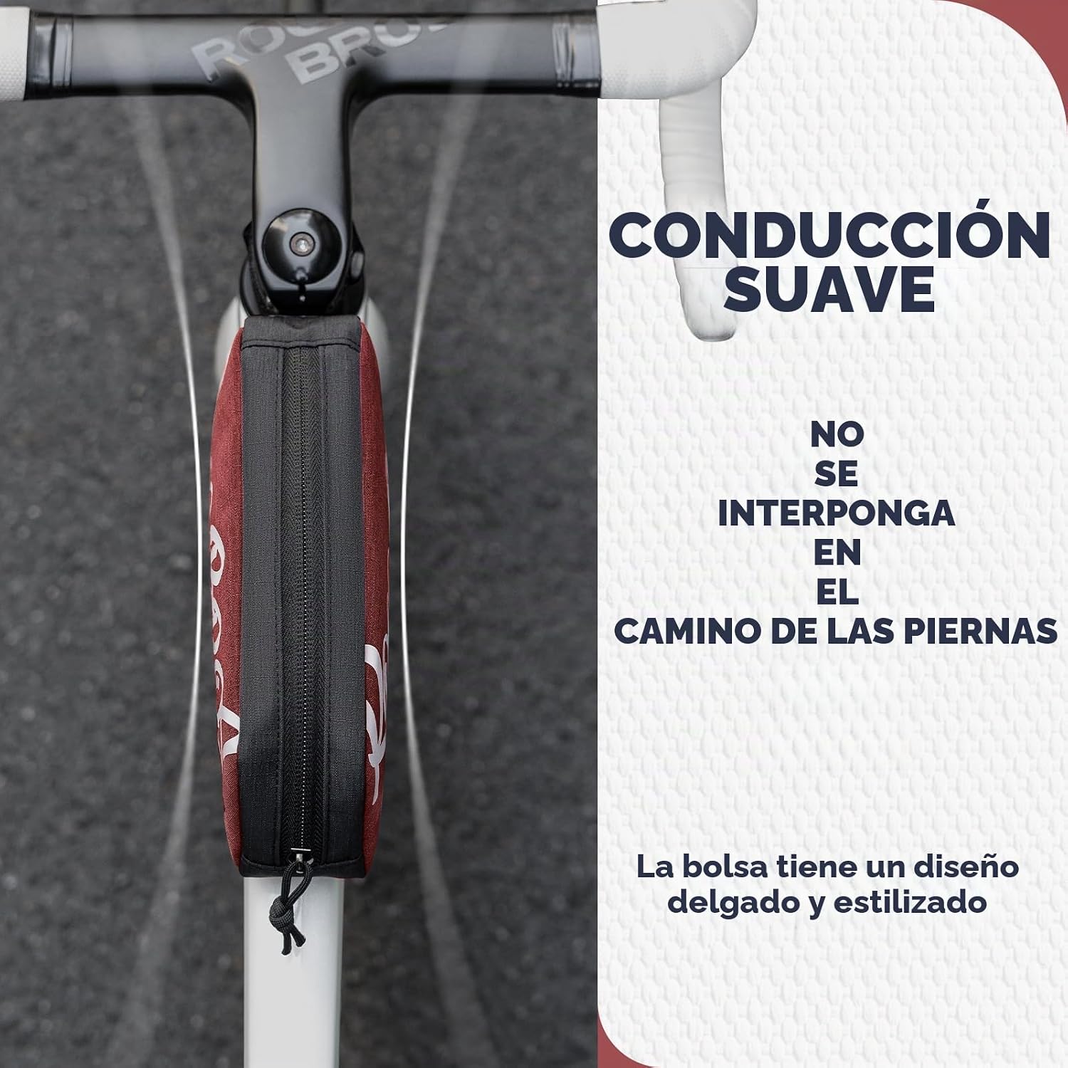 Bolso de Marco de Bicicleta 0.8Lts