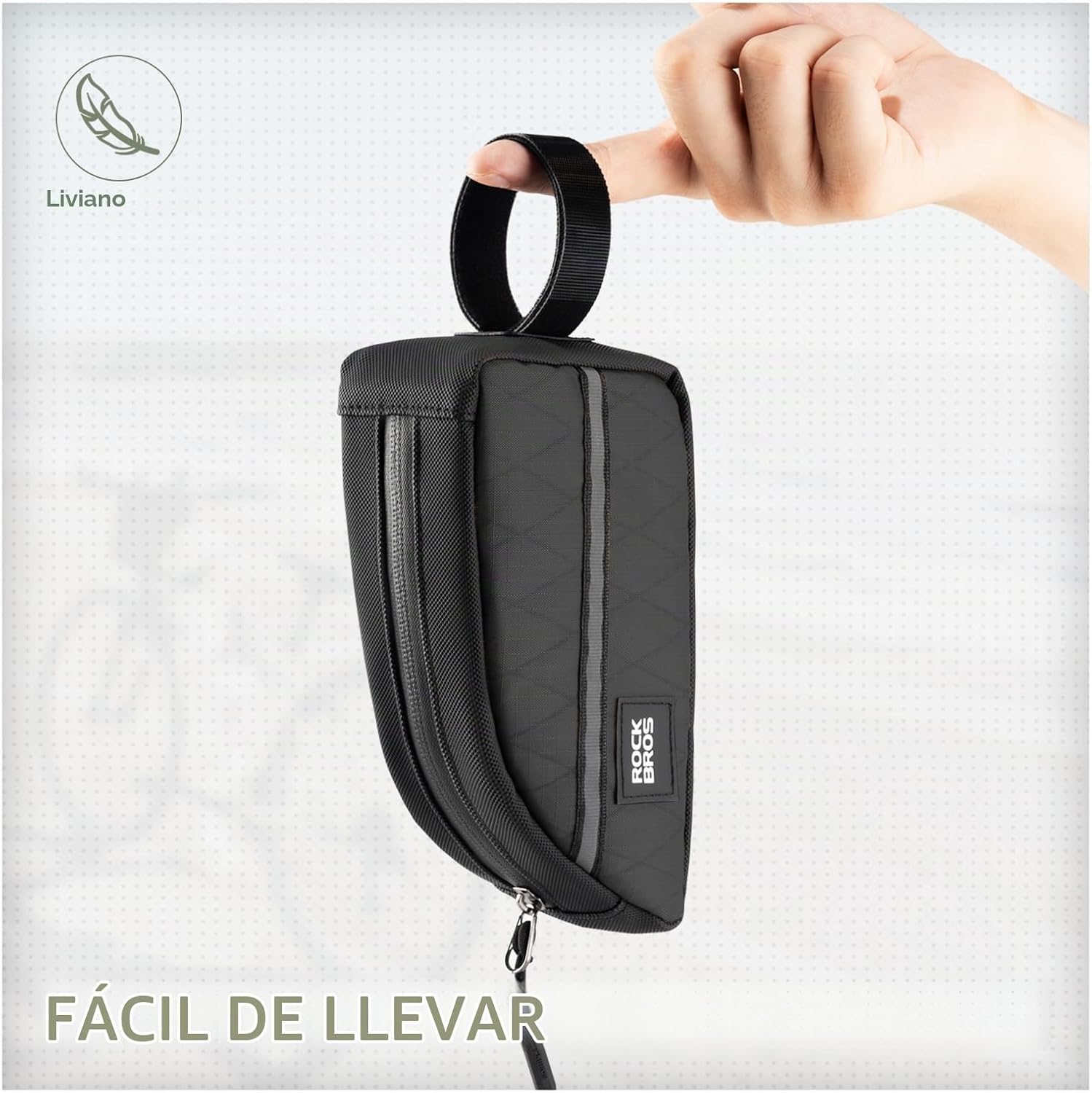 Bolso de Marco de Bicicleta 0.8Lts