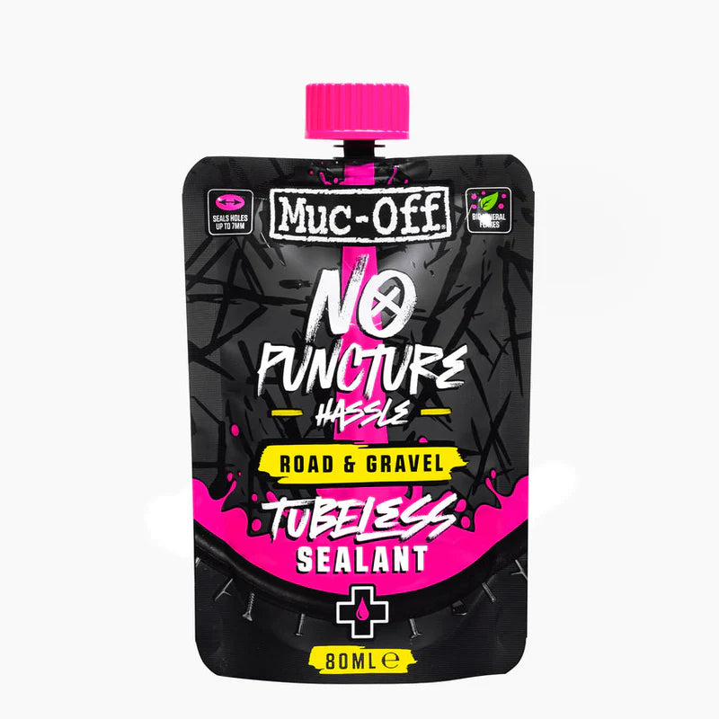 Líquido sellante No Puncture Ruta y Gravel 80Ml