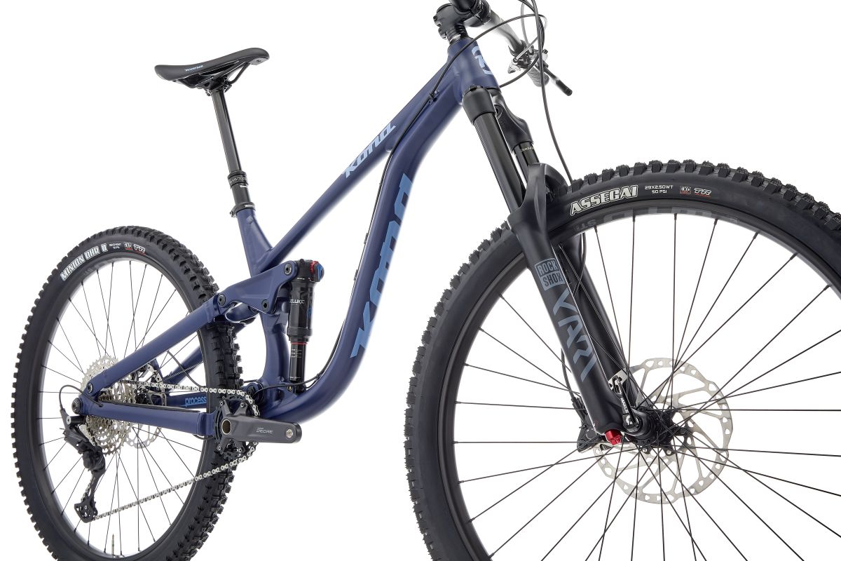 Bicicleta Doble Suspensión Process 153 Aro 29 Azul