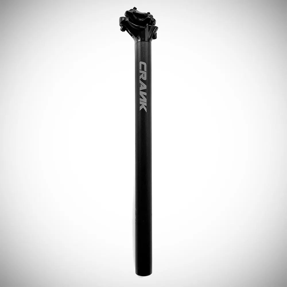 TUBO DE ASIENTO 27,2X400MM NEGRO con Logo