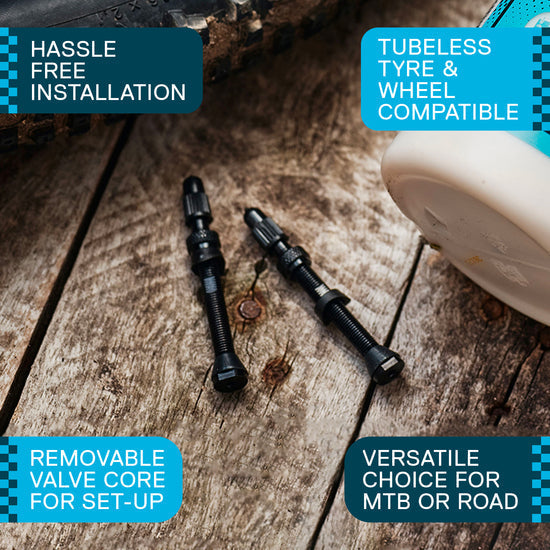 Set Válvulas Weldtite 55mm presta