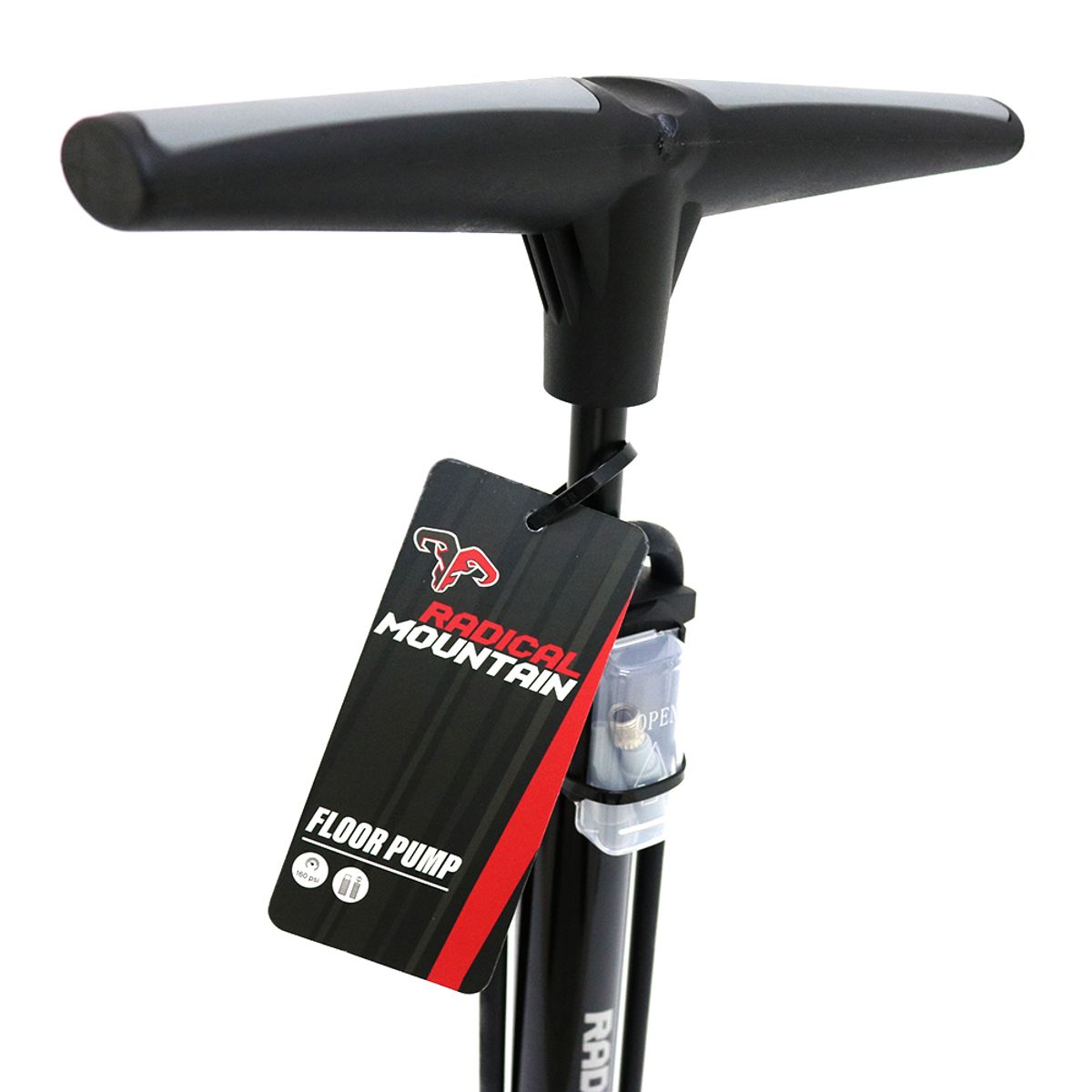 Bombín de pie Radical Mountain Ruta - MTB 160 Psi