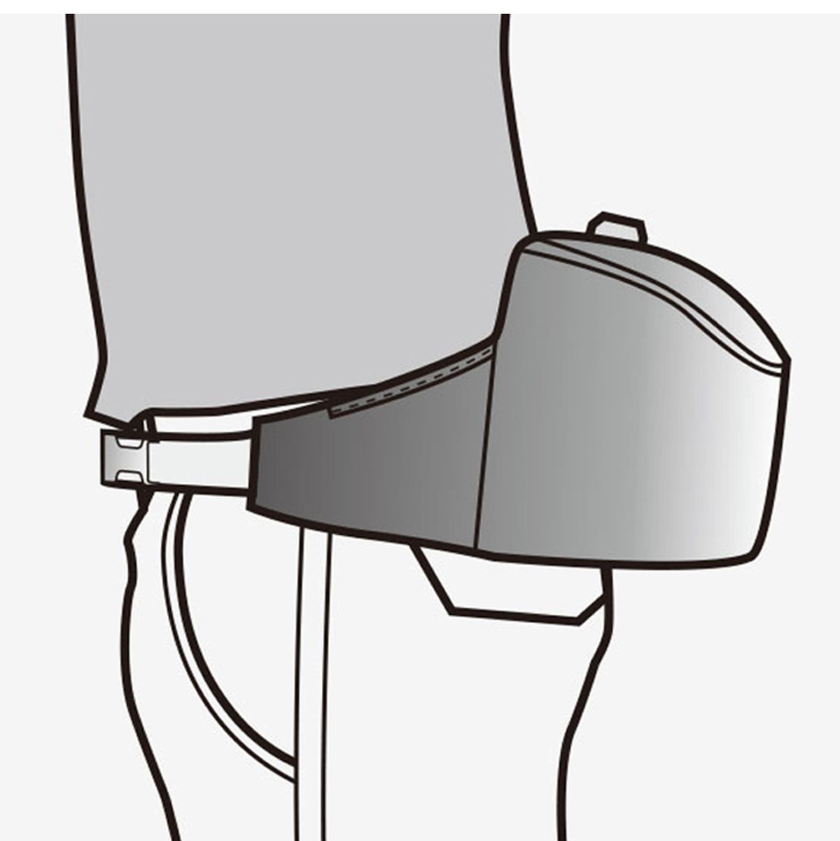 Bolso Manubrio Banano Riñonera