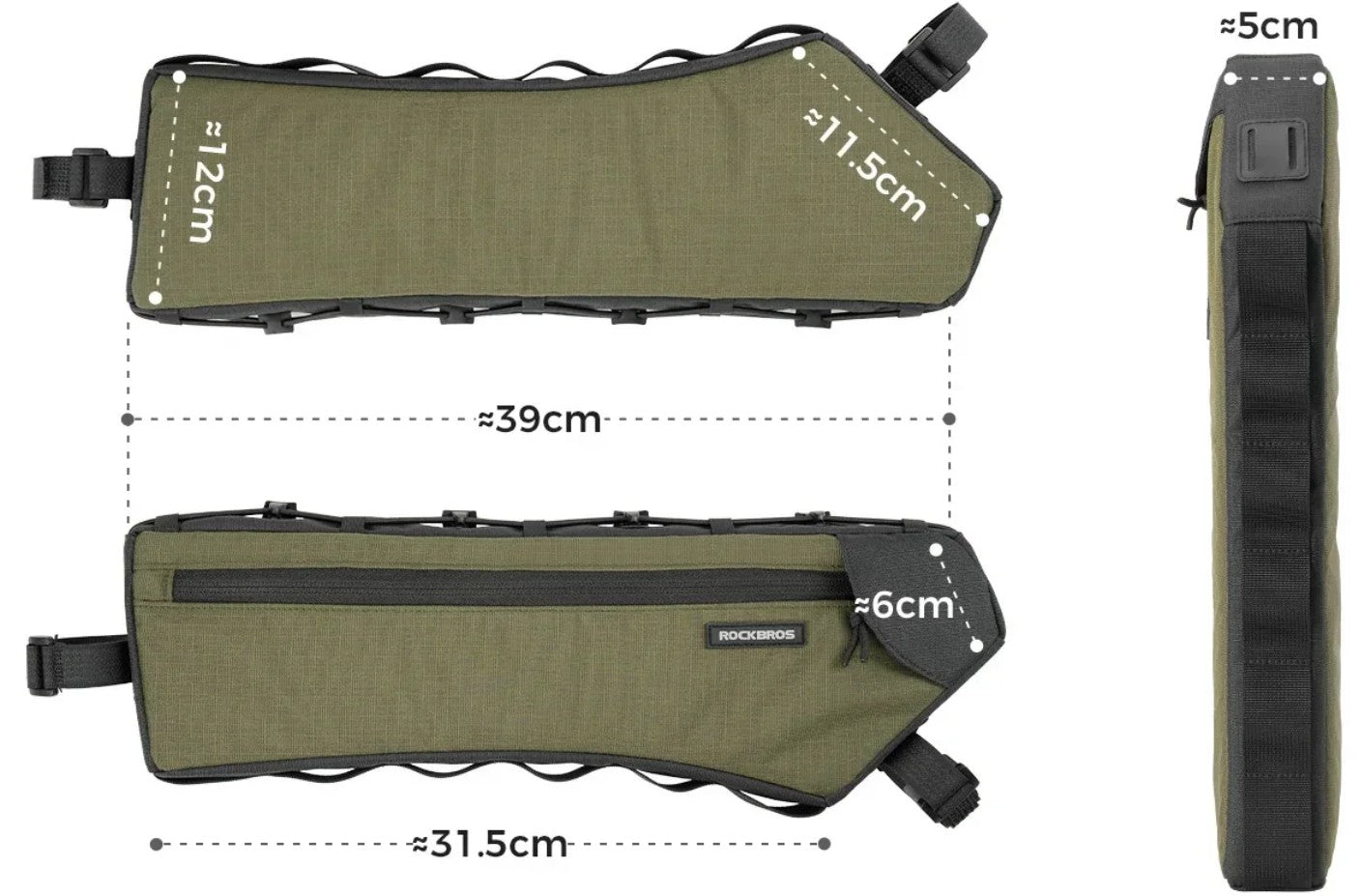 Bolso Bicicleta Marco 1.9Lts