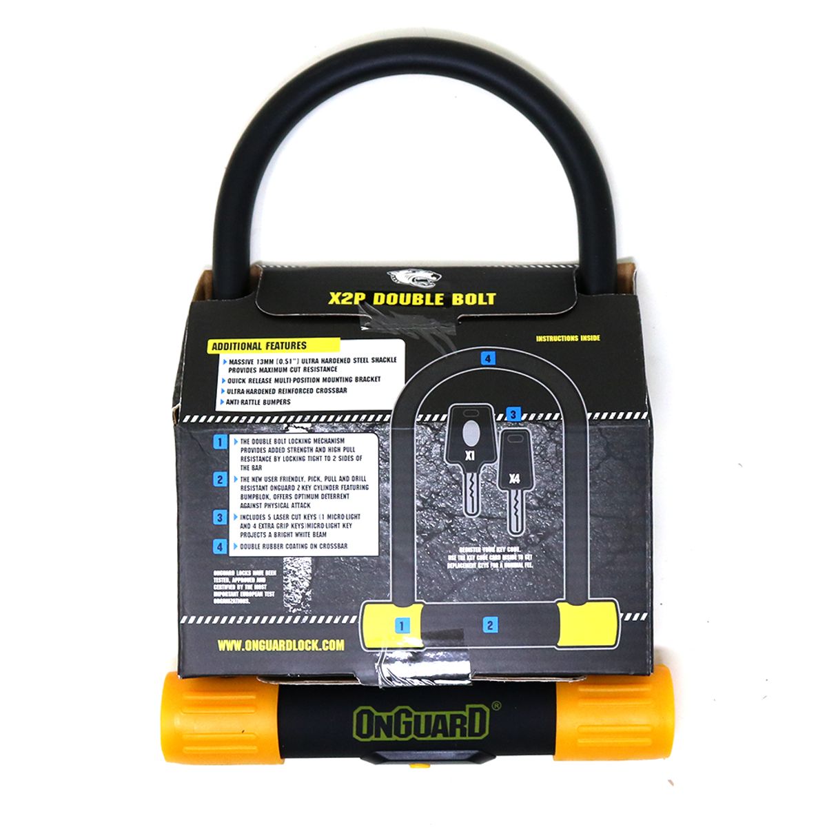 Candado U-Lock Bulldog ATB 127mnm x 230mm