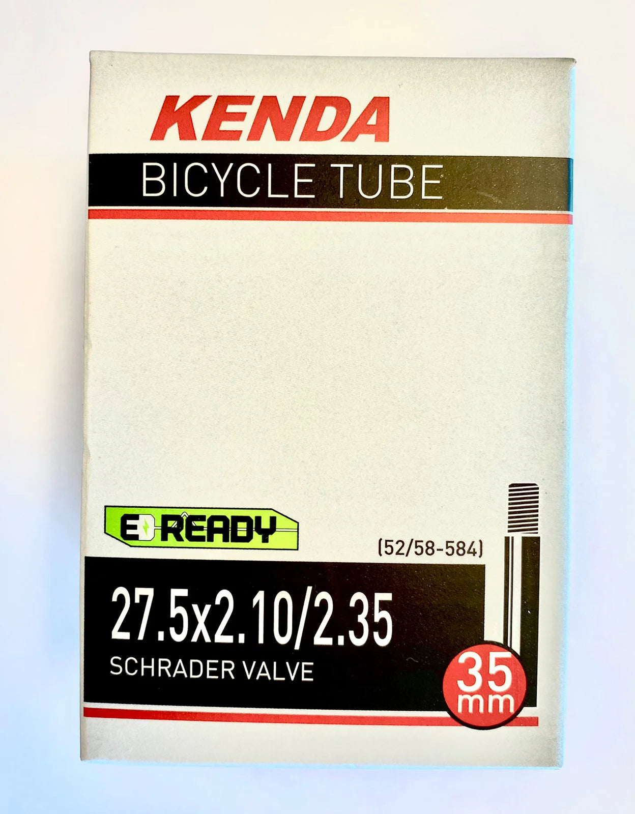 Cámara Kenda Aro 27.5 2.1-2.35 Válvula A/V (Auto) DE 35MM