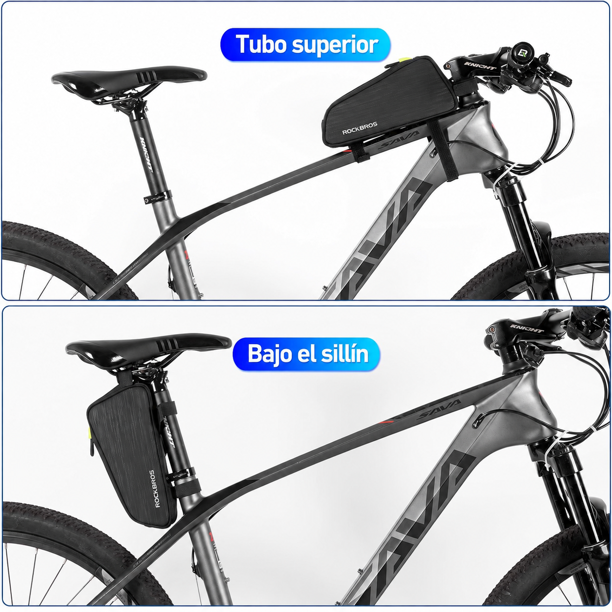 Bolso de Marco de Bicicleta 1.1Lts