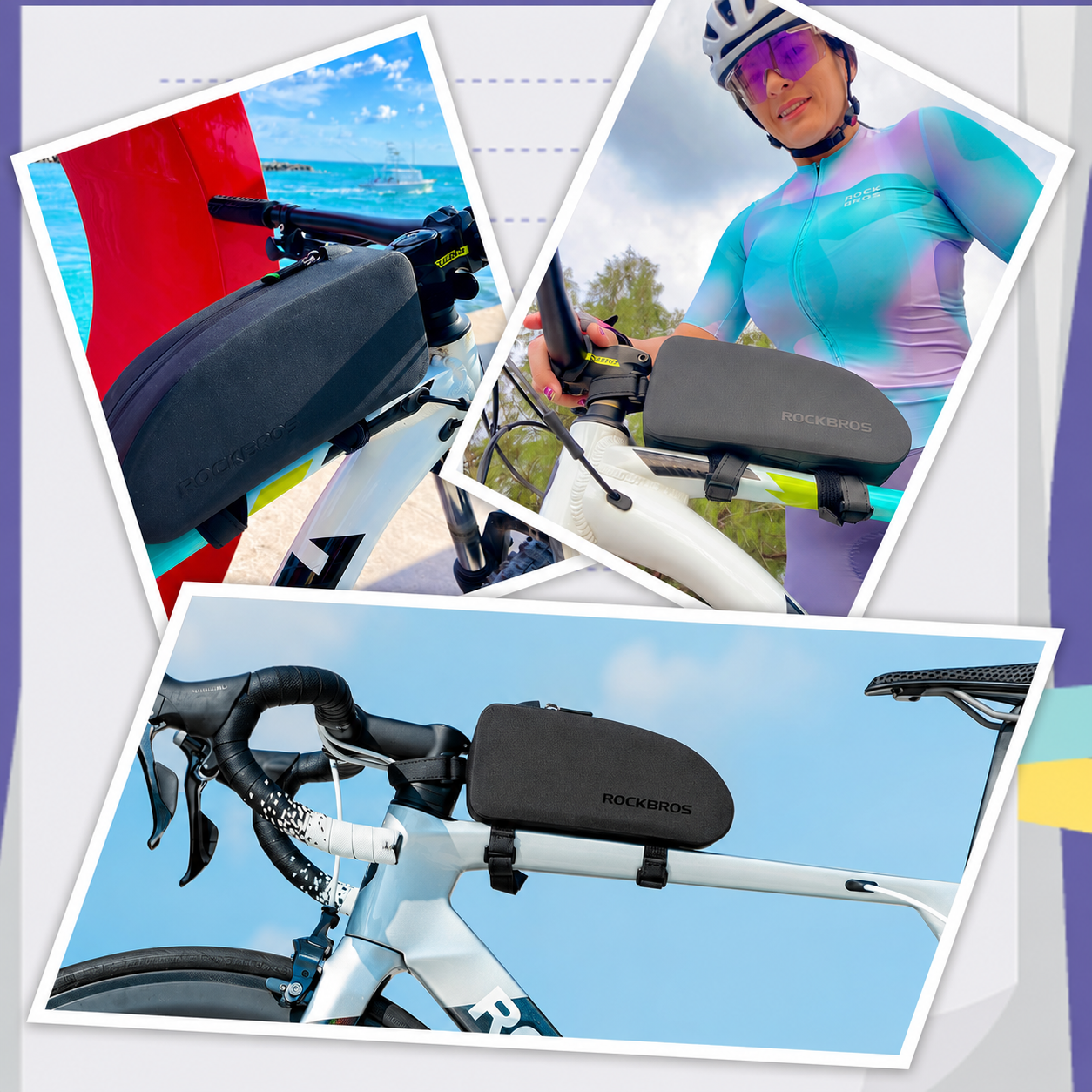 Bolso de Marco de Bicicleta 1.6 Lts