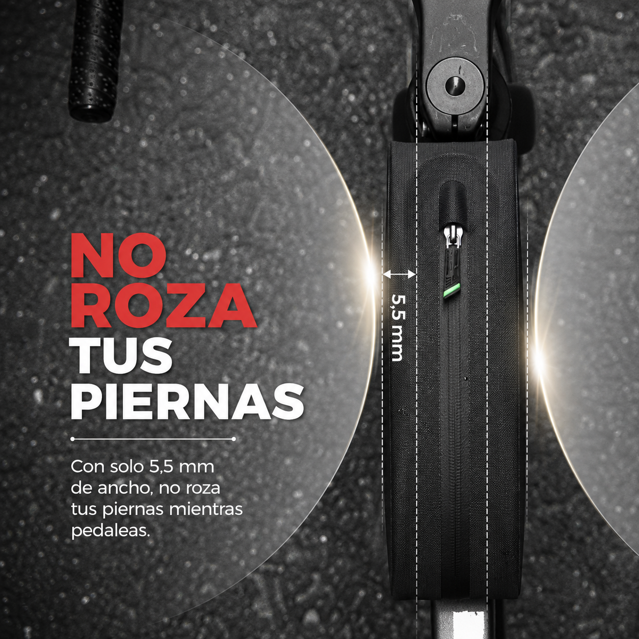 Bolso de Marco de Bicicleta 1.6 Lts