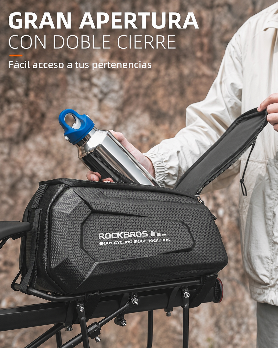 Bolso Alforja para Parrilla trasera 9Lts