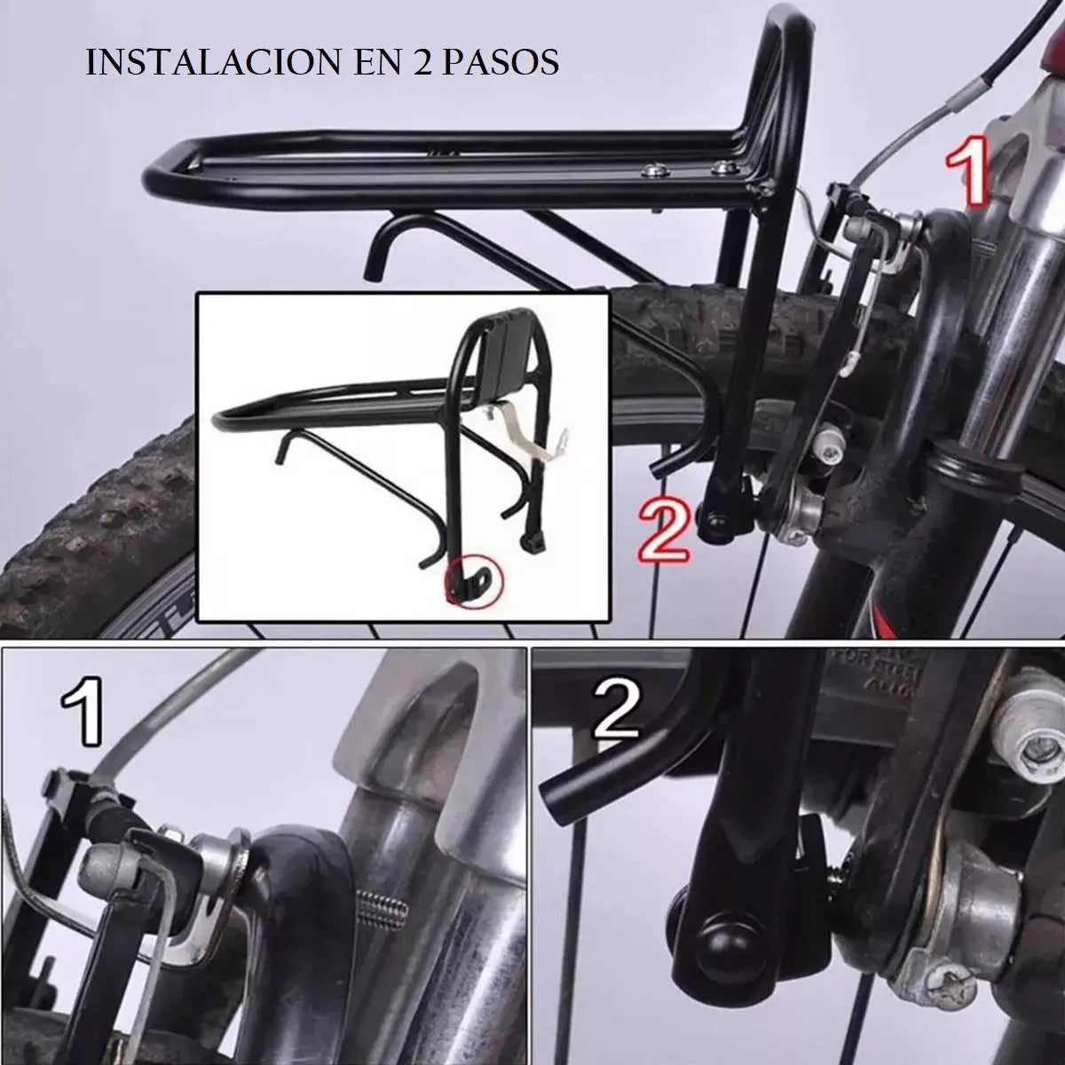 Parrilla Bicicleta Delantera Rex