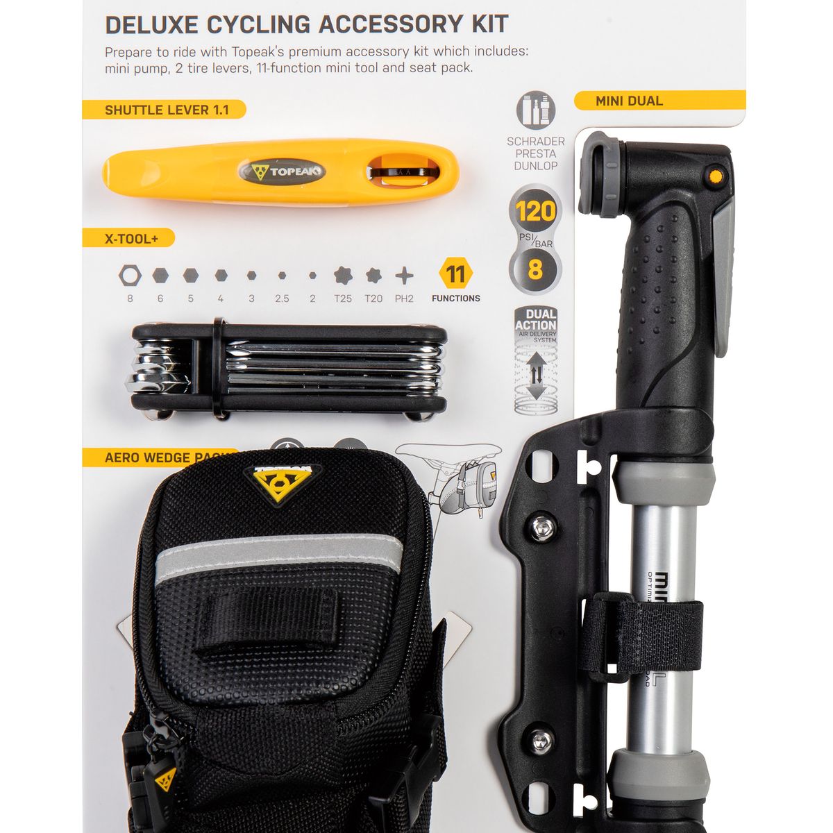 Kit de herramientas Deluxe Cycling 4 Piezas