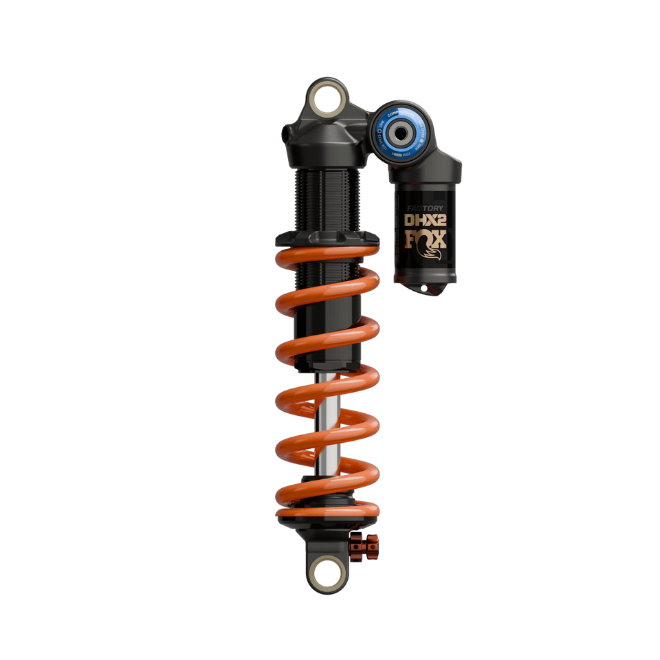 Shock Fox DHX2 2026 Factory Series Neutral Logo 250x75 (HSC, LSC, HSR, LSR,)
