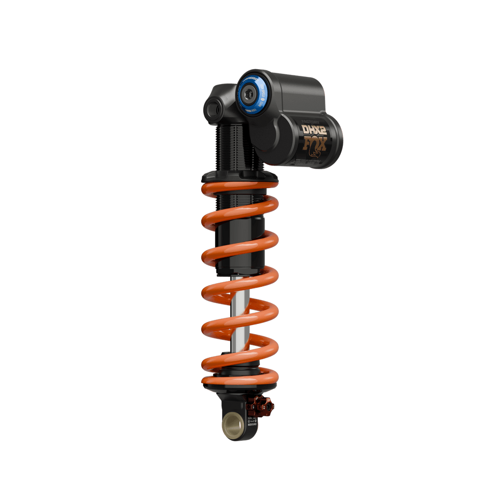 Shock Fox DHX2 2026 F-S 2pos-Adj Neutral Logo Trunnion 205x60