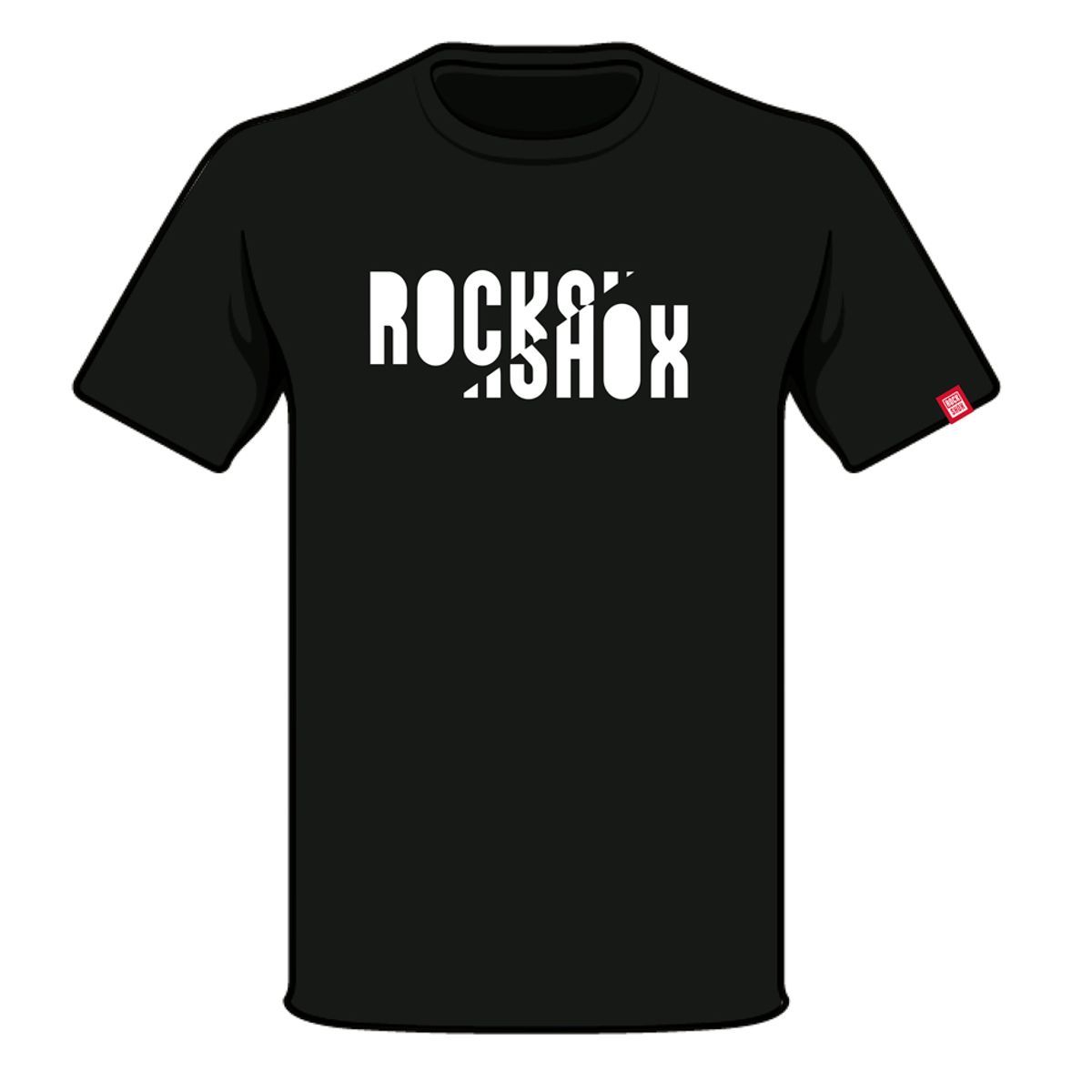 Polera Negra Rockshox