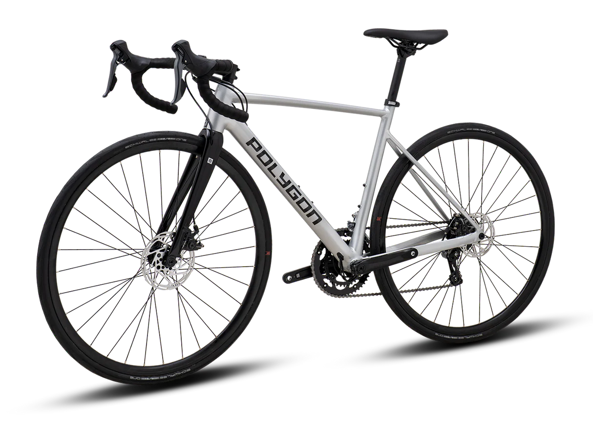 Bicicleta Ruta Strattos S2D Silver