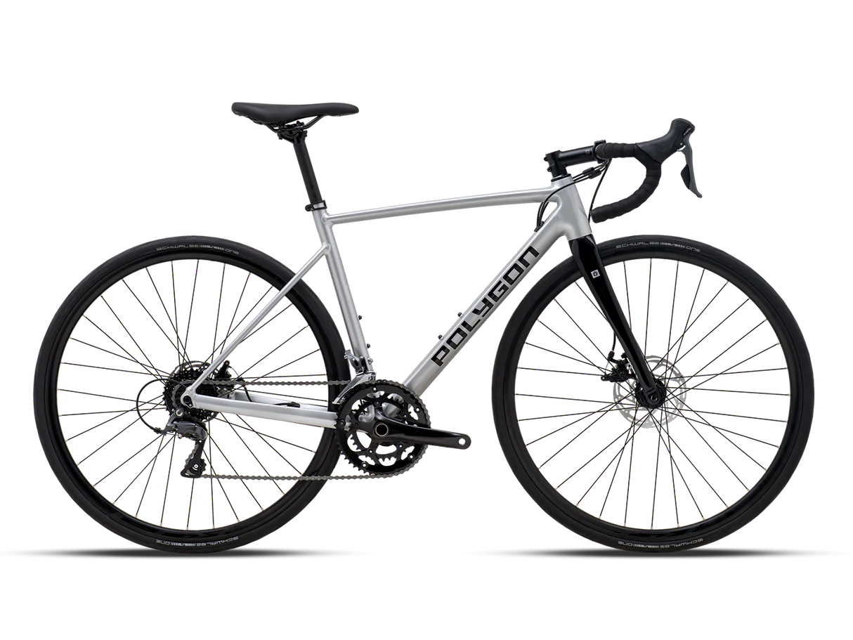 Bicicleta Ruta Strattos S2D Silver