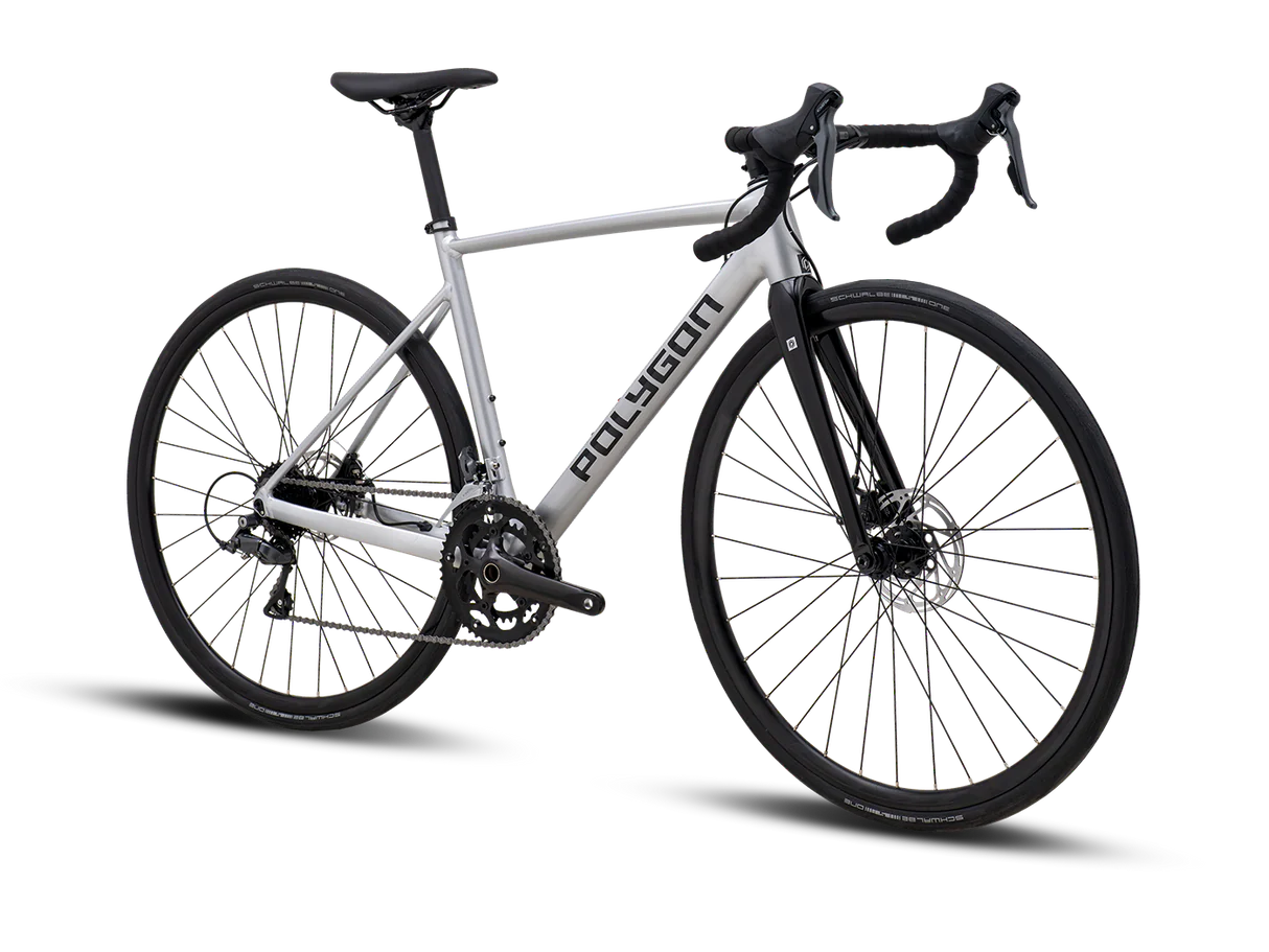 Bicicleta Ruta Strattos S2D Silver