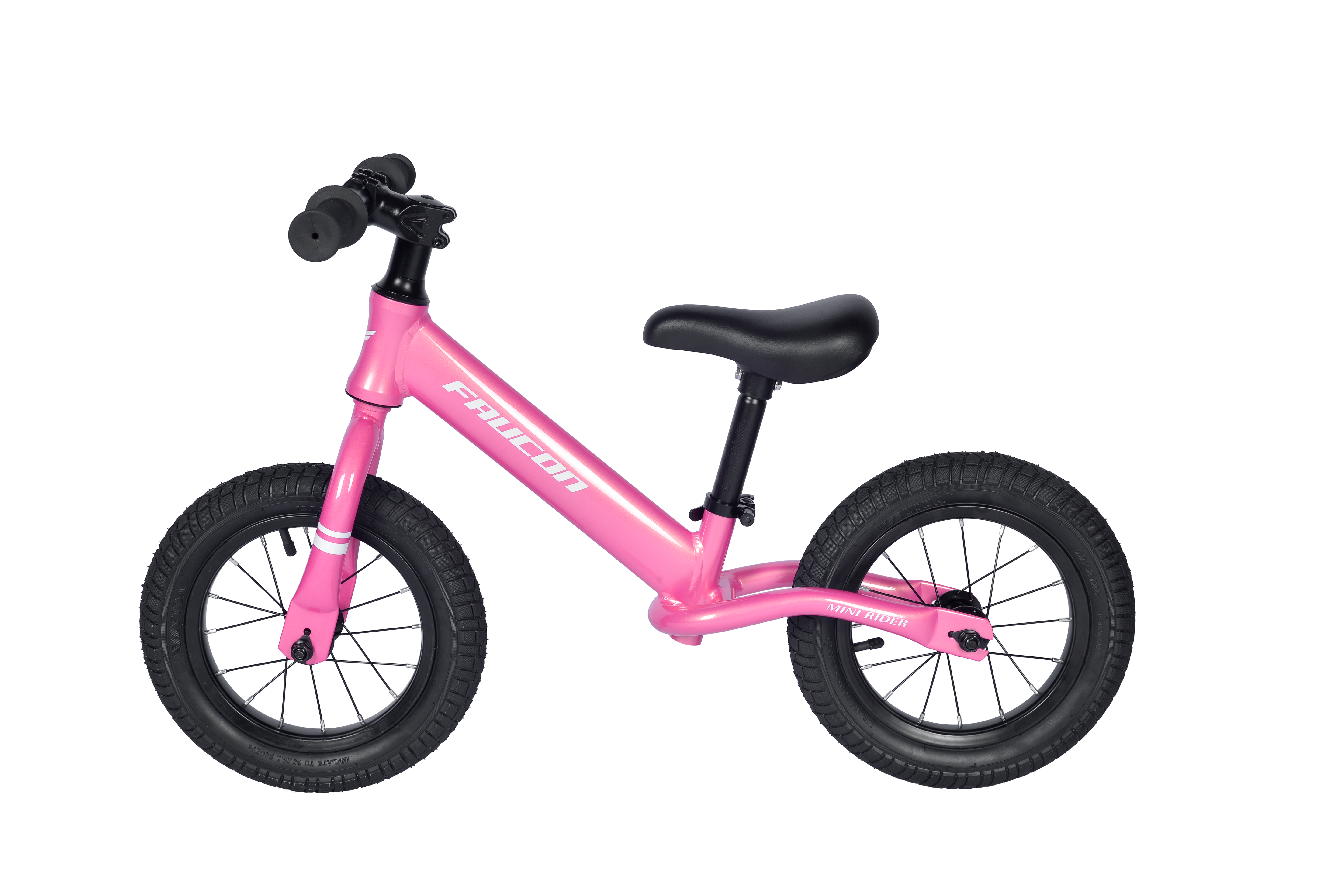 Bicicleta Equilibrio Balance Minirider Aro 12 Rosado