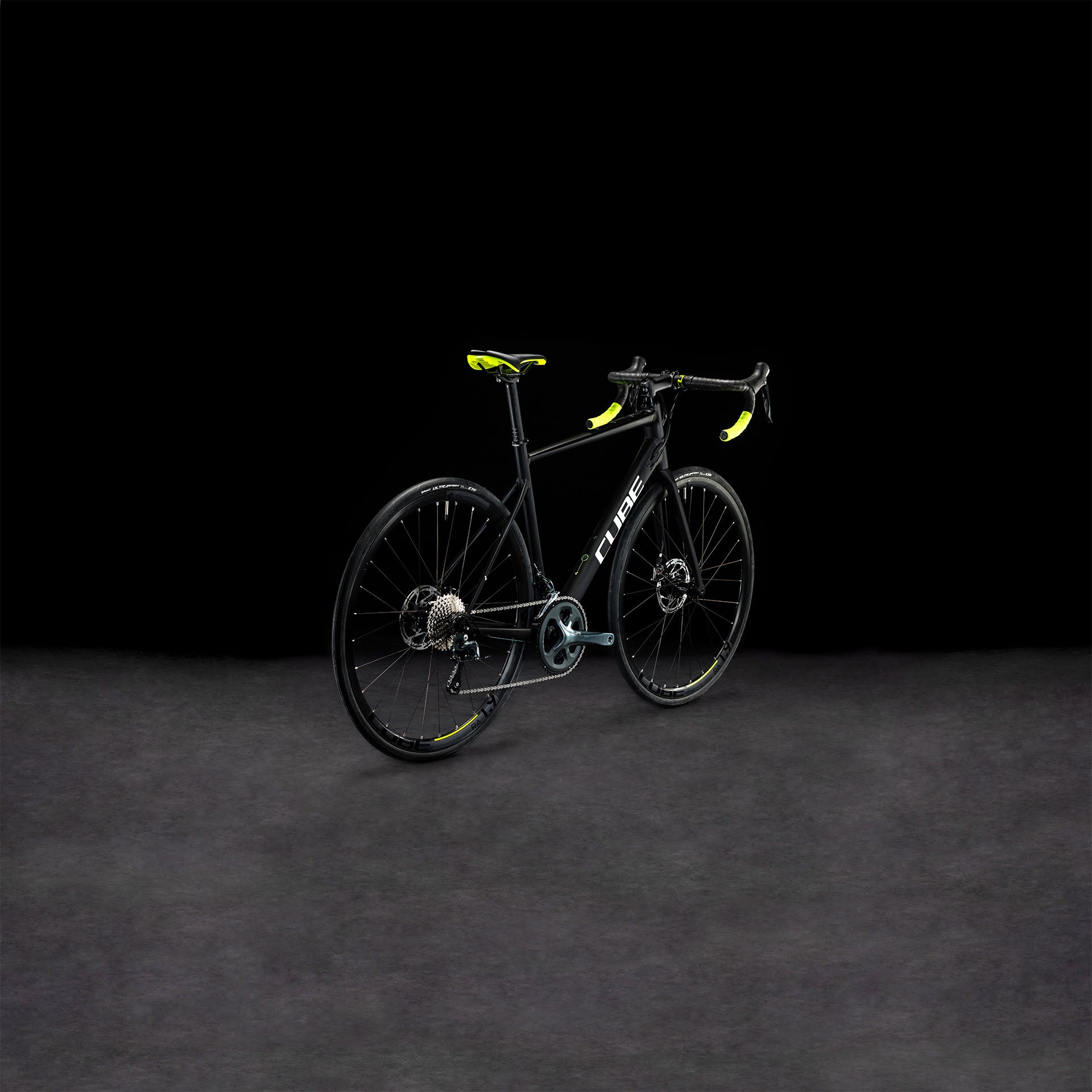 Bicicleta Ruta Attain Race Negro Aro 700c