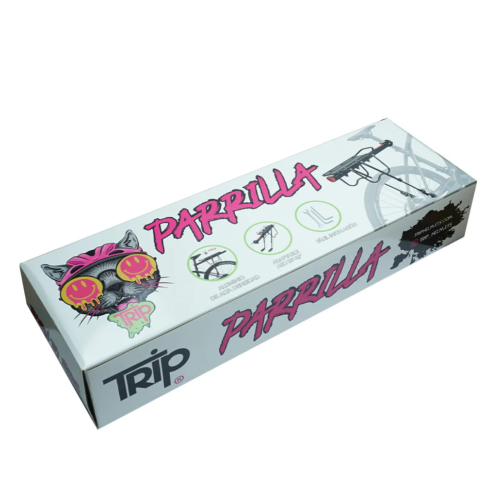 Parrilla Bicicleta Aro 20" a 29" Negra