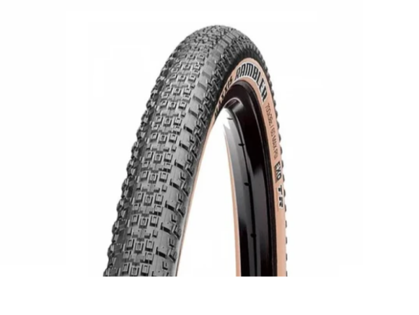 Neumático MAXXIS RAMBLER KEVLAR 700x50C EXO/TR Tan Wall