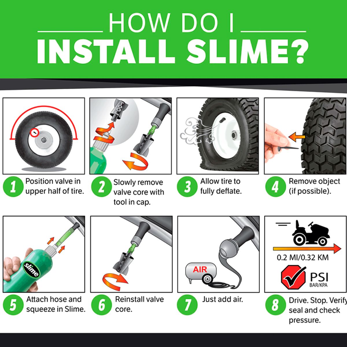 Slime Sellador tubular Para Tubular 24 Oz 709 mm