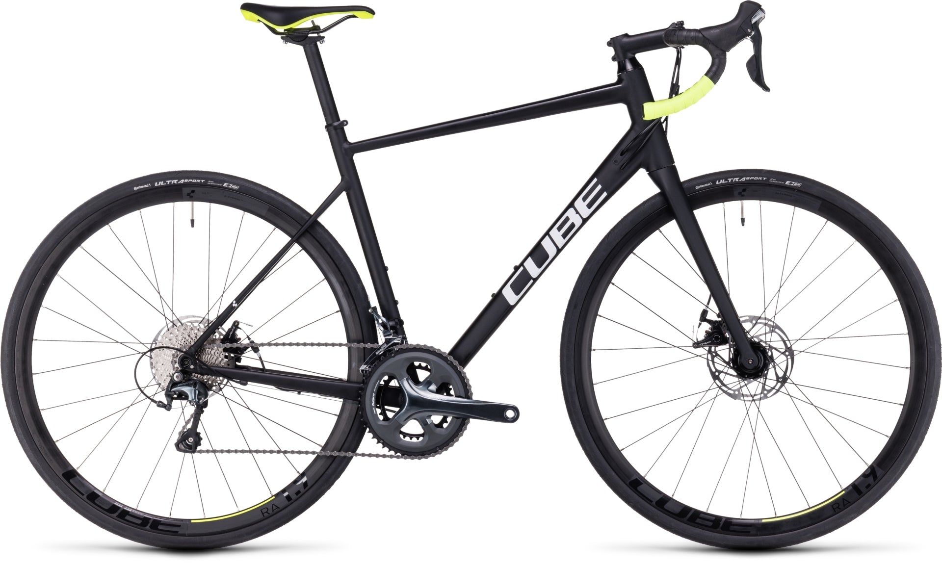 Bicicleta Ruta Attain Race Negro Aro 700c