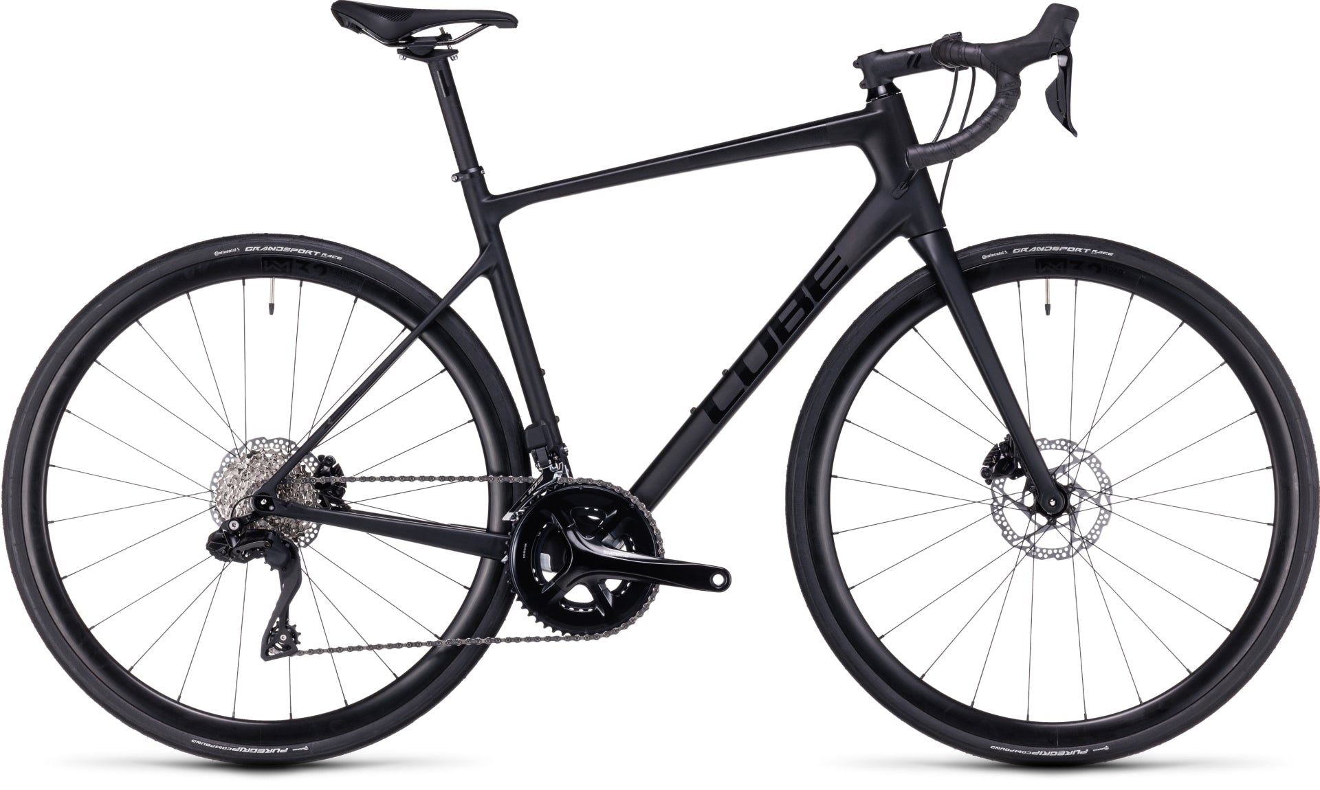 Bicicleta Ruta Attain GTC SLX Negro Aro 700c
