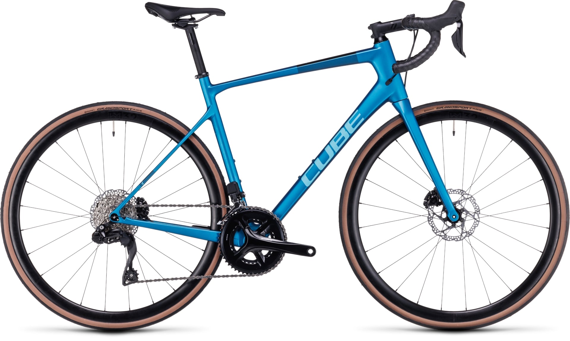 Bicicleta Ruta Attain GTC SLX Azul Aro 700c