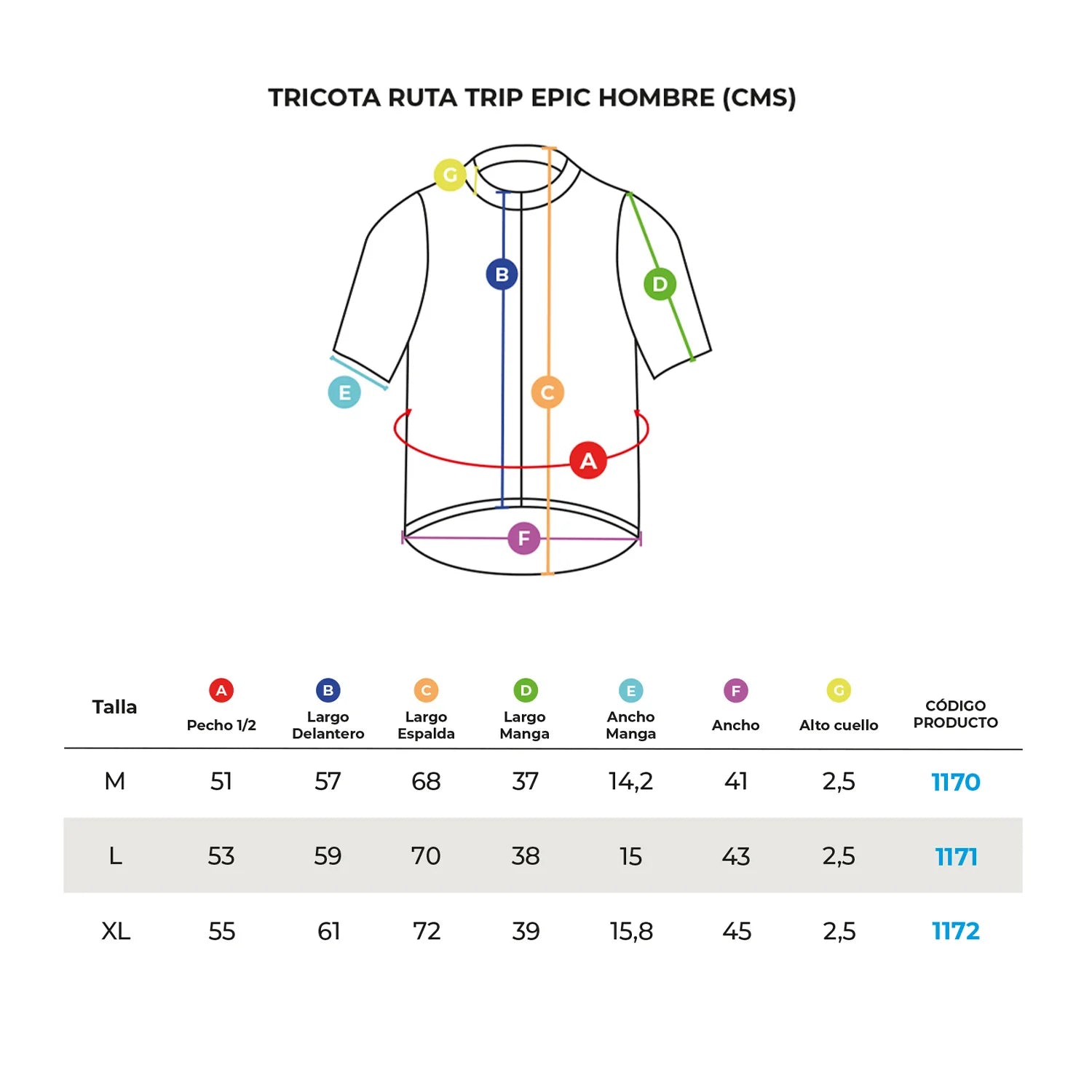 Tricota Ruta Epic Hombre