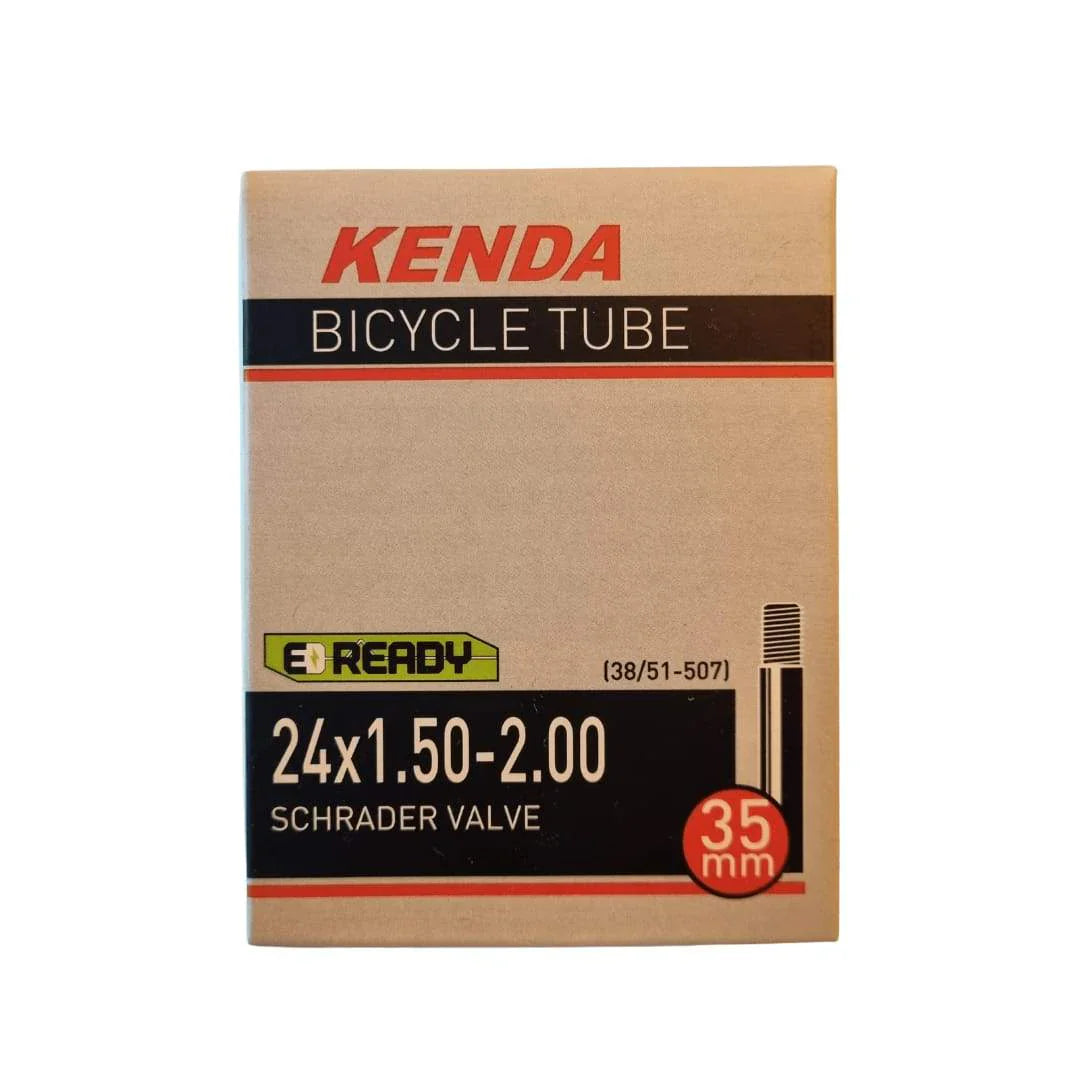 Kenda 16x1.75/2.125 Bicycle Inner Tube With Schrader Valve - Low Lead For Juvenile Products | .95mm Wall Thickness