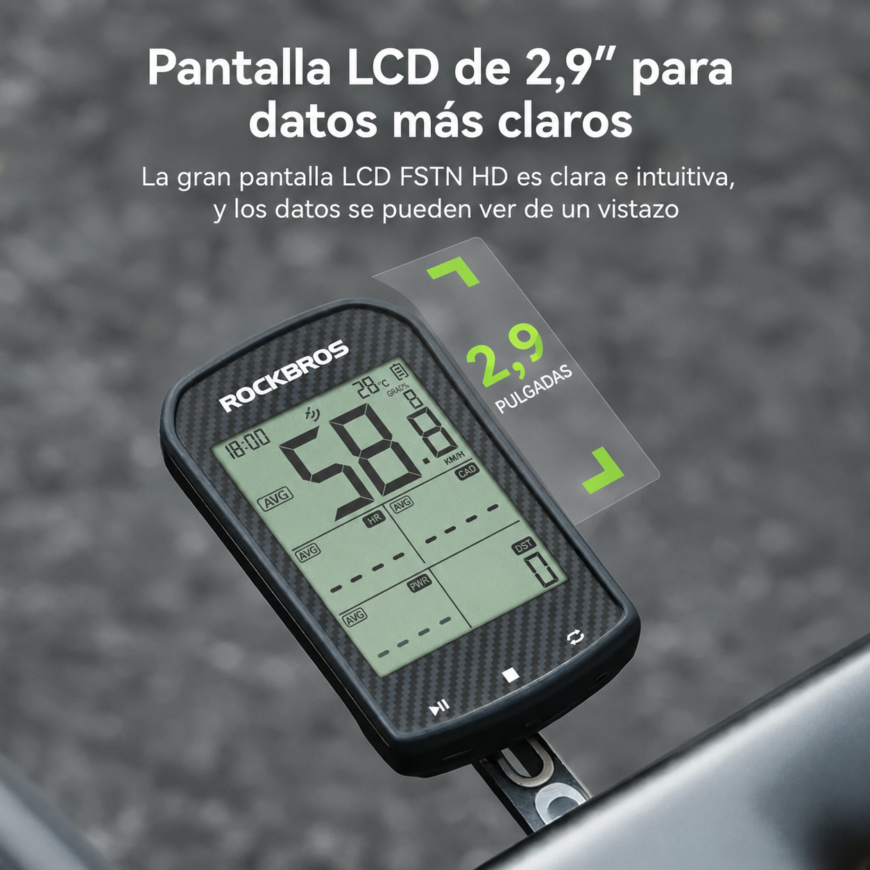 Ciclocomputador M1-PRO