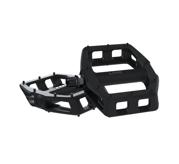 Pedales Ciclismo Line Comp Flat 15 mm Negro